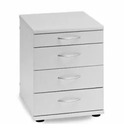 Null Möbelpartner Standcontainer Lion | HxBxT 54x42x50 Cm | Lichtgrau Von PROREGAL