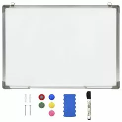 VidaXL Magnetisches Whiteboard Weiß 90 X 60 Cm Stahl