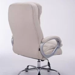 CLP Bürostuhl BIG Vancouver Stoff Creme -Vidaxl Verkäufe fc18deb0 3e2b 4d7a 804e 2546d0b62f9a