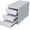 Lullmann Büro Rollcontainer Bürocontainer Mit 3 Schubladen Maße: 62x46x79cm RAL 7035 Lichtgrau -Vidaxl Verkäufe fc3c901d 3679 449a a63c efa4a4ef9cd1 3
